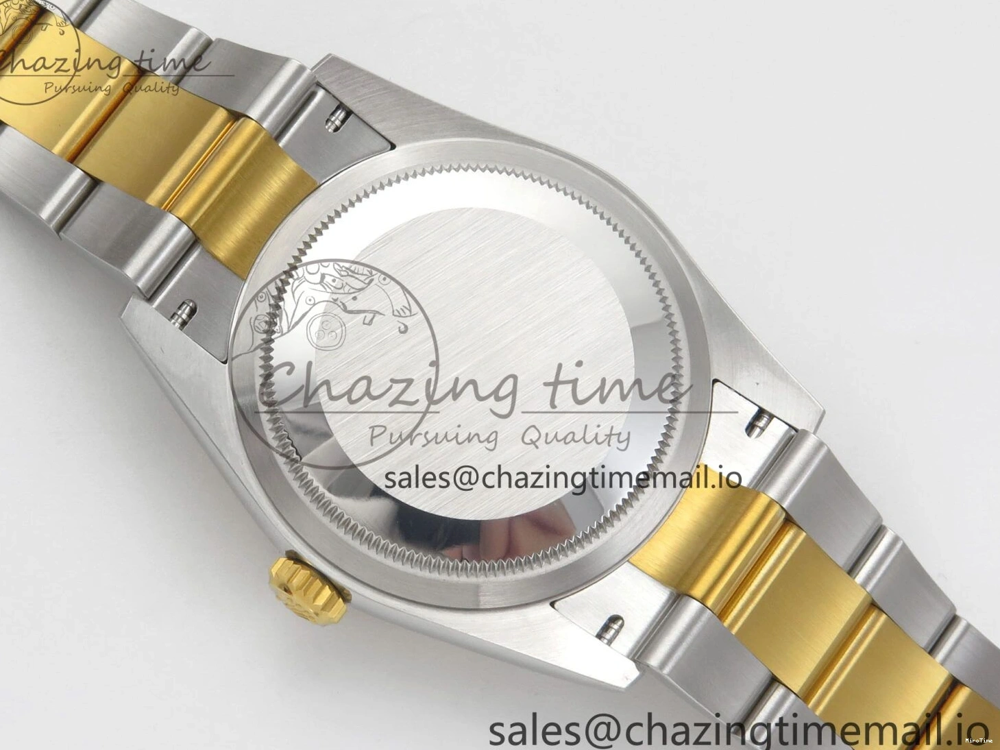 MiroTime 0327 SunProtective DateJust 36 SS YG ARF 1:1 Best Edition 904L Steel YG Leaf Diamonds Dial on Oyster Bracelet SH 87